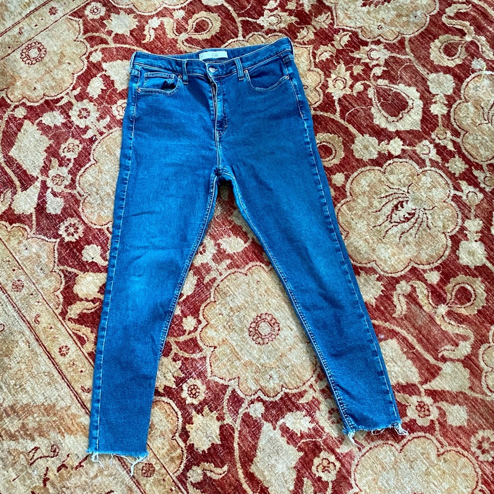 Topshop Jamie Skinny Jeans Size 34